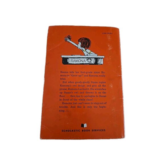 Vtg Ramona the Brave by Beverly Cleary 1975 Vintage Scholastic Paperback Book - Picture 2 of 9